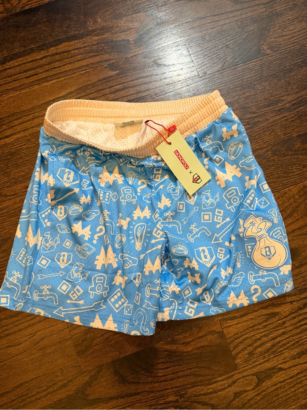 Baseball lifestyle 101 monopoly Athletic Shorts. Size youth large. New with tags